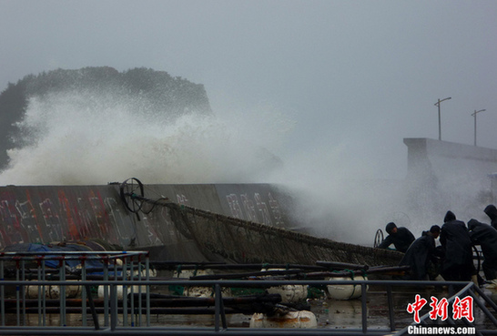 “米雷”侵襲我國東部沿海城市