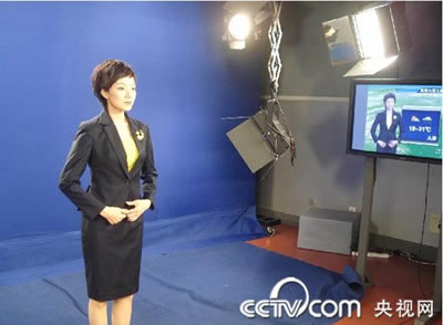盘点美艳的天气预报女主播组图
