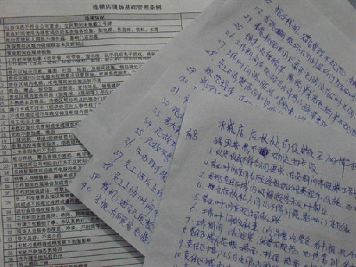 促销员称被店长罚抄10遍管理条例 不抄完不能上岗