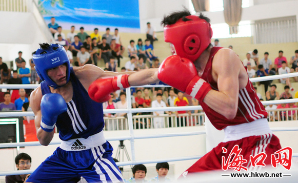 全国拳击锦标赛海南选手麦清贤夺冠破记录