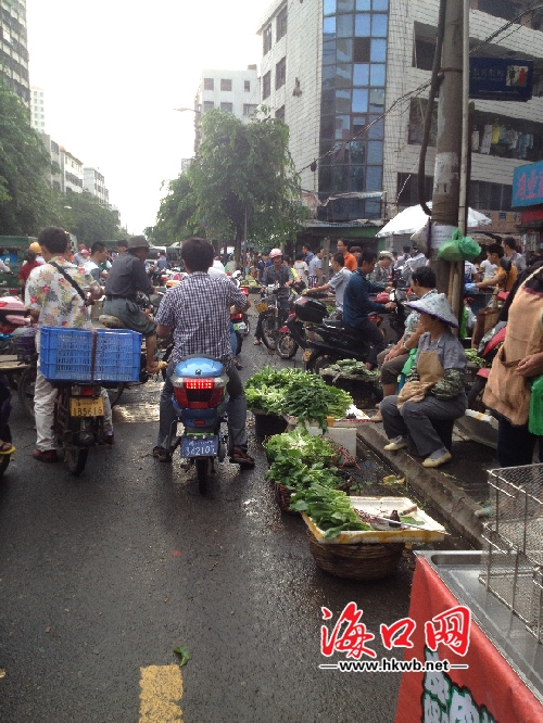 流動菜販長期占道經(jīng)營