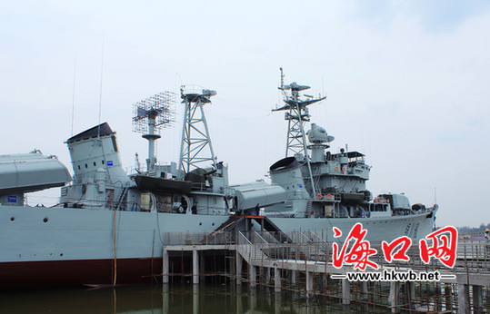 黃河軍事文化博覽園的“銀川艦”