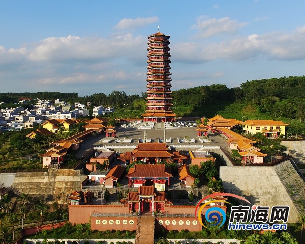 海南澄迈金山寺.资料图