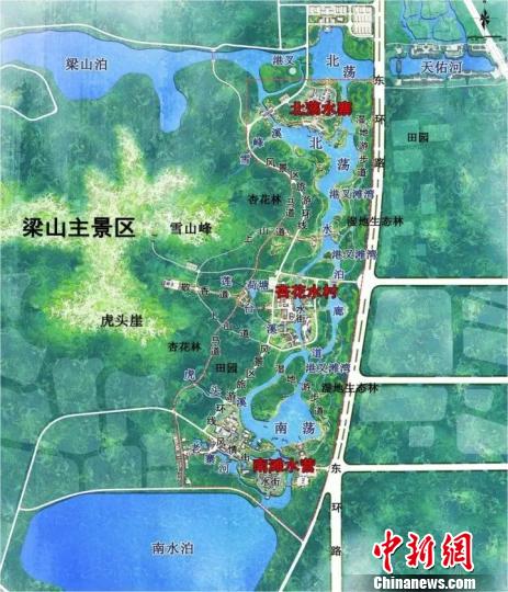 水泊梁山打造大宋水师营 再现梁山好汉昔日场景