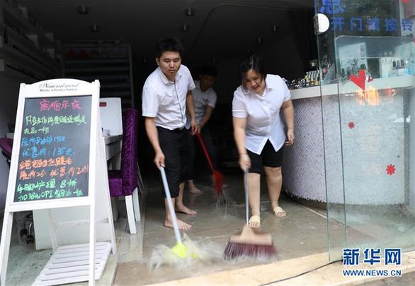 （環(huán)境）（4）熱帶低壓致海南普降暴雨　