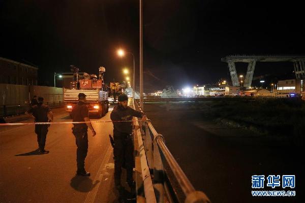 （国际）（7）意大利发生公路桥垮塌事故 至少20人死亡