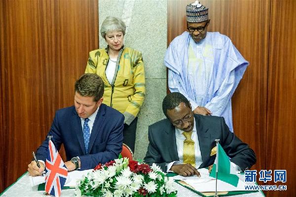 （国际）（3）英国首相说愿加强与尼日利亚经贸和安全合作