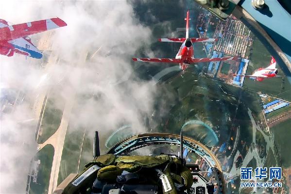 （圖文互動）（3）空軍航空開放活動實戰(zhàn)化演練砥礪新飛行學員制勝空天本領(lǐng)