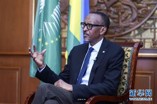 （中非合作论坛·图文互动）专访：“中非合作论坛北京峰会的举办正当其时”——访卢旺达总统卡加梅