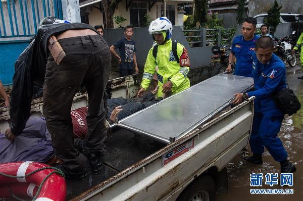 （国际）（1）印尼巽他海峡海啸遇难者人数升至222人