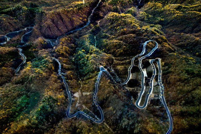 《翻山越岭筑坦途》杨忠铭