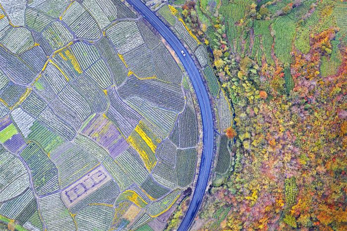 《公路如在画图里》朱让宁