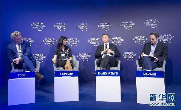（国际）（5）达沃斯世界经济论坛上的中国面孔