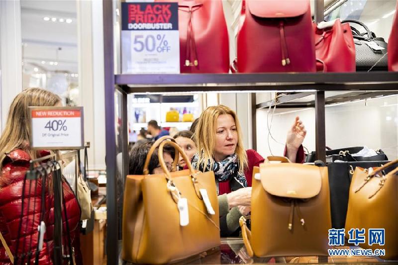 （国际）（4）纽约迎来“黑五”购物季