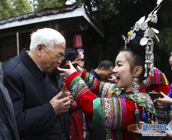 （文化）（5）贵阳：侗族群众欢度侗年