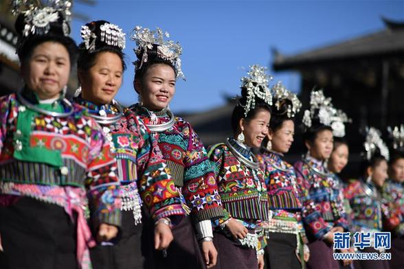 （社会）（3）贵州丹寨：苗族群众欢度“祭尤节”