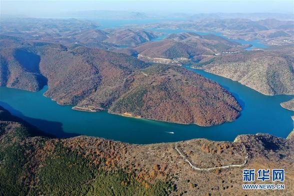 （环境）（4）俯瞰河南淅川丹江口水库库区