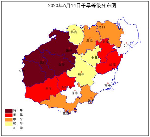 本周中后期海南晴热少雨部分地区将现大范围高温天气