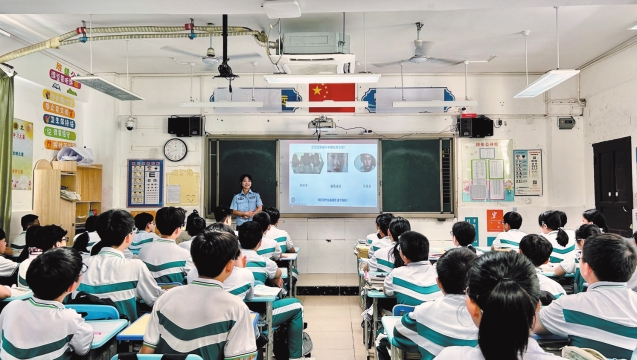 牽好“小手”護成長 海口市秀英區“法治護苗驛站”揭牌