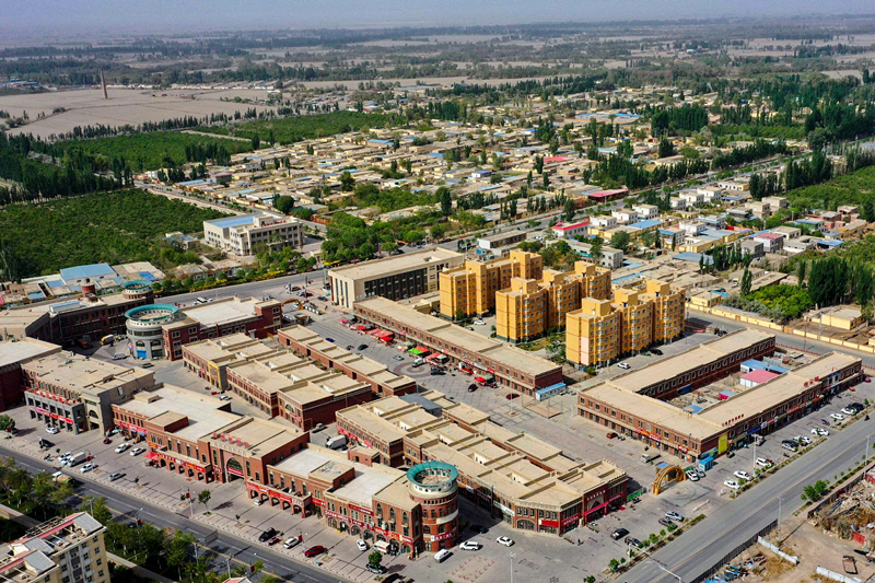 達(dá)西村新貌。