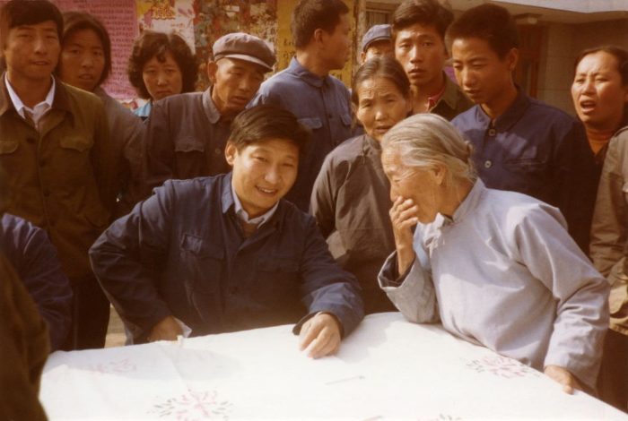 这是1983年，时任河北正定县委书记的<span class=