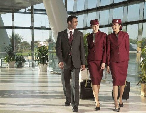 全球空姐制服PK 法国气场<em>一流</em>性感无敌 中国美