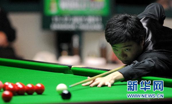 中国队勇夺斯诺克世界杯冠军图片频道 - 海口网