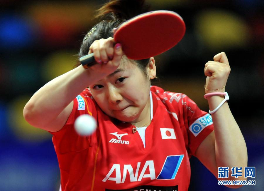 亚洲乒乓球锦标赛:刘诗雯大胜福原爱图片频道
