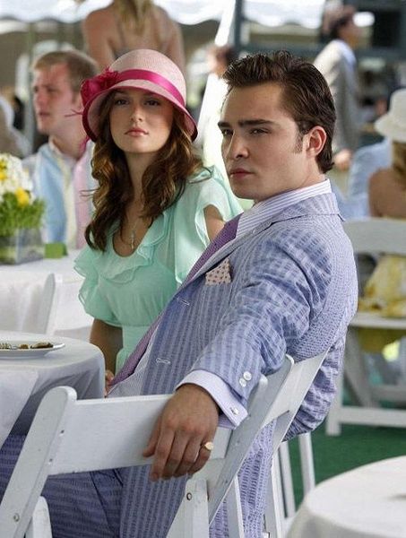 《<em>绯闻女孩</em>》亮相上海 盘点B与C情侣造型_装