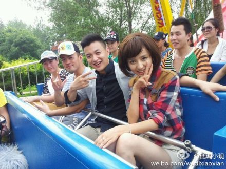 微博秀:佟丽娅短发造型清新甜美(图)_资讯_海口