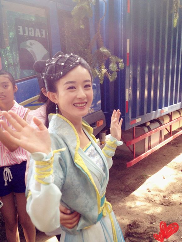 赵丽颖陈晓微博最二情侣郎<em>才女貌</em> 被动夫妇《