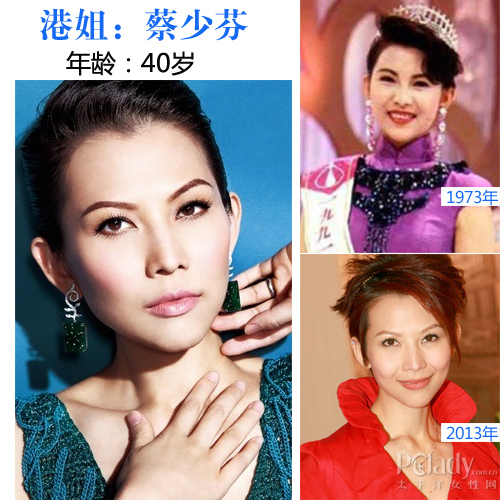 李嘉欣25年港姐容颜如初 历届港姐谁保养最好?