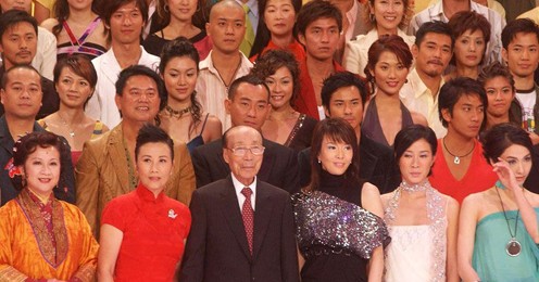 历年tvb庆典陪在邵逸夫身旁的女星