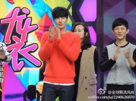 暖男朴海镇登陆《快乐大本营》与谢娜上演马栏山版《来自星星的你》