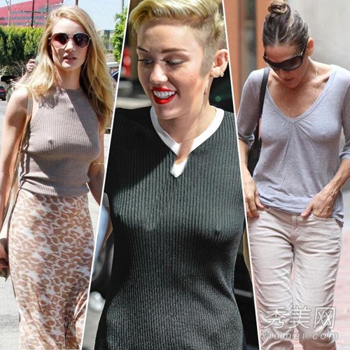 欧美女星示范无<em>胸罩穿</em>搭 激情上演夏日<em>诱惑</em>图