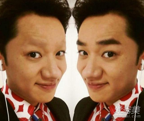 Baby邓超李晨郑恺 无眉毛PS照颜值尽毁_明星