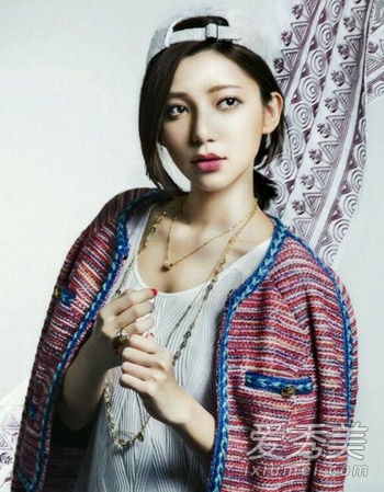 台湾百大美女排行榜郭雪芙夺冠短发好美!_明美女本曰解胸衣图片