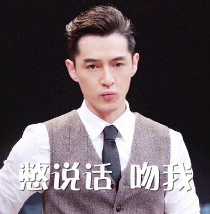 胡歌表情包卖萌装酷轻松驾驭_娱乐快报_娱乐新闻_海口网