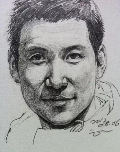 Baby杨幂周杰伦 明星肖像手绘,你认为画得像吗