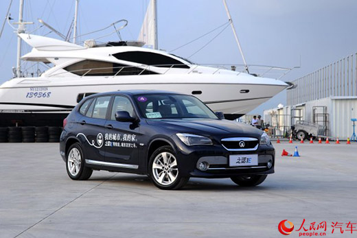 或挂之诺品牌新宝马X1七座混动版谍照