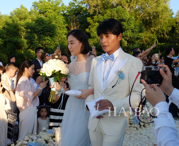 吴奇隆、刘诗诗大婚:一对新人深情告白格外动