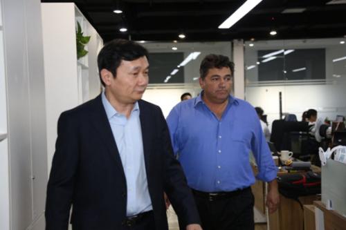 PNP全球CEO到访星河互联 双方将进一步推进