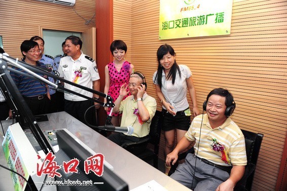 海口交通直播间开播 全天候实时插播出行信息