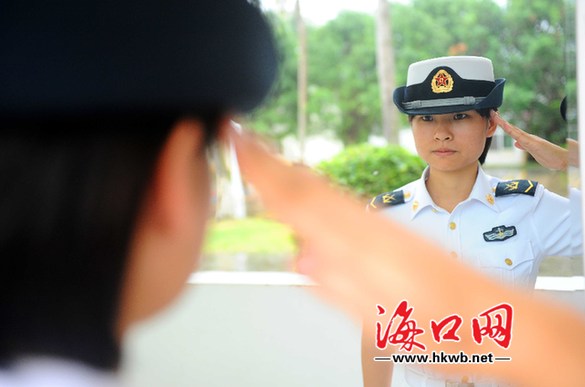 海南90后女兵:梦想从军营出发