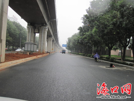 海口南海大道功能性通车 项目有望提前完工