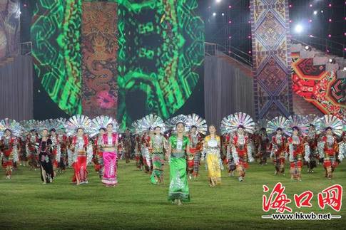 海南三月三主会场活动启动仪式陵水上演