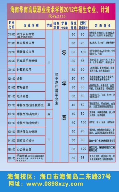 海南华南高级职业技术学校_学校图标展示_海