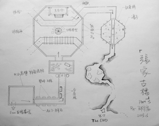 盗墓地图张家古楼