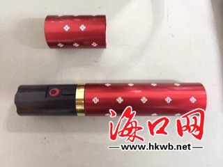 口红竟是电击器! 一旅客携带危险品过机场安检