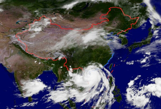 海口网直击台风海鸥实时路径 滚动播报_原创